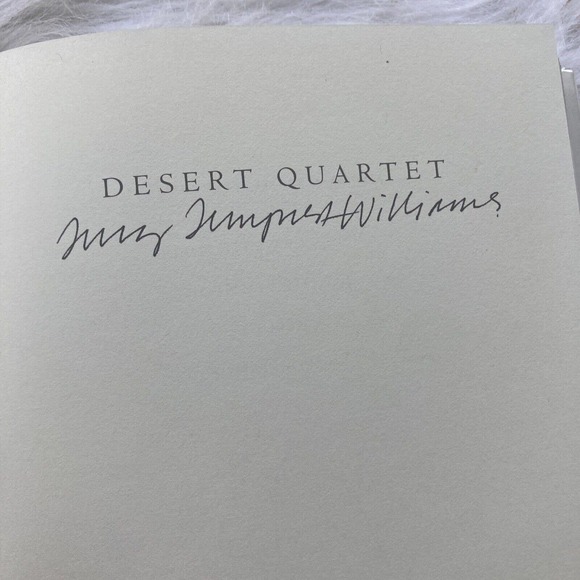 Desert Quartet: An Erotic Landscape, Signed, Terry Tempest Williams and Frank - Picture 7 of 8